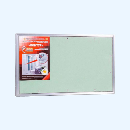 КР 50х30 КОНТУР 2.0 Люк под плитку со съемной дверцей и нажимным замком